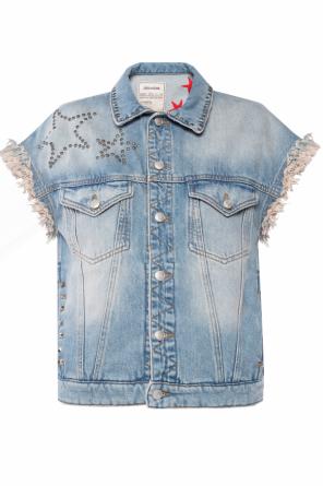 Raw-trimmed denim vest, zdjęcie 1 Raw-trimmed denim vest od Zadig & Voltaire